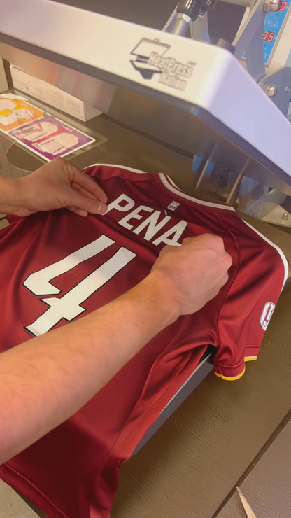 Custom Name on Jersey